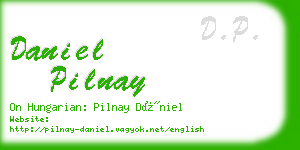 daniel pilnay business card